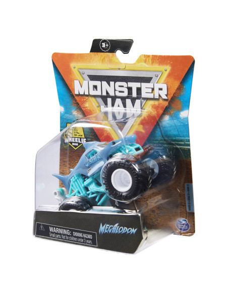 Monster Jam Masinuta Metalica Megaldon Scara 1 La