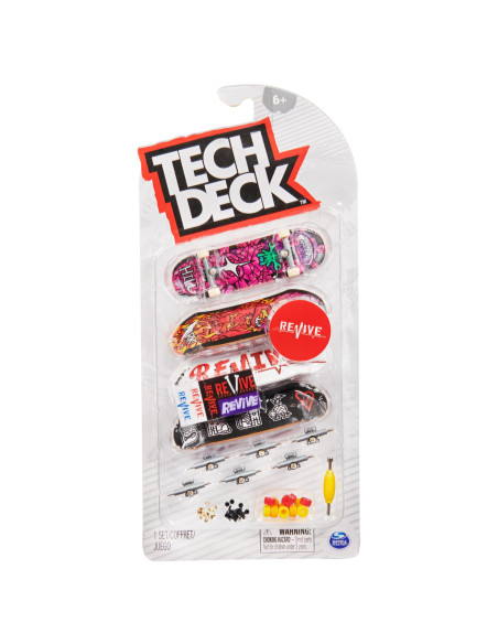 Tech Deck Pachet 4 Piese Fingerboard Revive