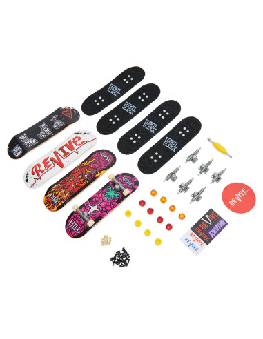 Tech Deck Pachet 4 Piese Fingerboard Revive