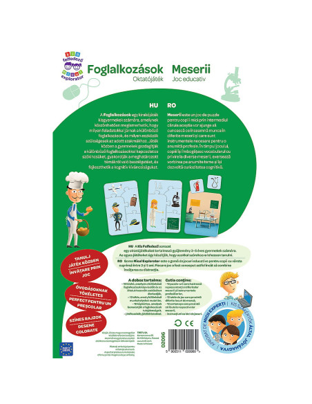 Joc Educativ Meserii In Limba Romana,02096