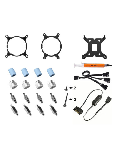 Cooler procesor cu lichid ID-Cooling Zoomflow 360XT iluminare