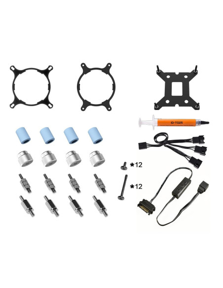 Cooler procesor cu lichid ID-Cooling Zoomflow 360XT iluminare