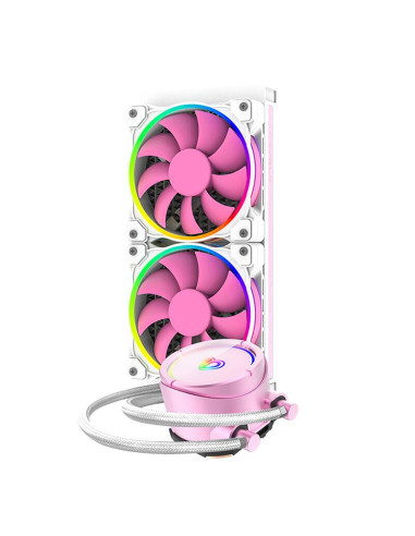Cooler procesor cu lichid ID-Cooling Pinkflow 240 V2 iluminare
