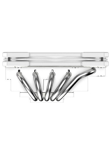 Cooler procesor ID-Cooling IS-55 alb iluminare