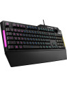 Tastatura gaming ASUS TUF Gaming K1 neagra iluminare RGB