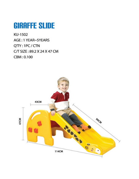 Tobogan Girafa Edu Play,KU-1502