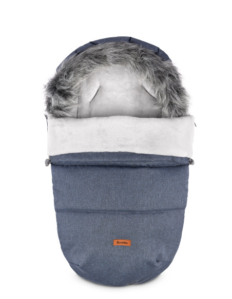 Sac de iarna Sensillo INDIANA Fleece 100x50 cm Navy,SILLO-8372
