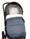 Sac de iarna Sensillo INDIANA Fleece 100x50 cm Navy,SILLO-8372