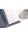 Sac de iarna Sensillo INDIANA Fleece 100x50 cm Navy,SILLO-8372