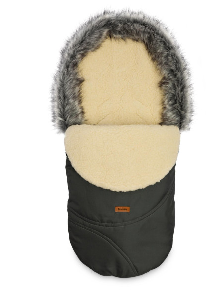 Sac de iarna Sensillo ESKIMO Lana 100x46 cm Grafit,SILLO-8341