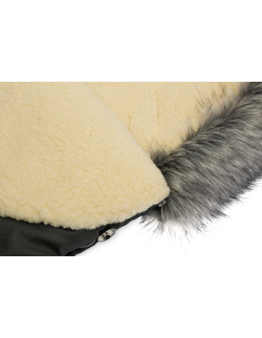 Sac de iarna Sensillo ESKIMO Lana 100x46 cm Grafit,SILLO-8341