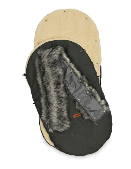 Sac de iarna Sensillo ESKIMO Lana 100x46 cm Grafit,SILLO-8341