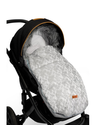 Sac de iarna Sensillo OLAF Fleece 100x45 cm Gri