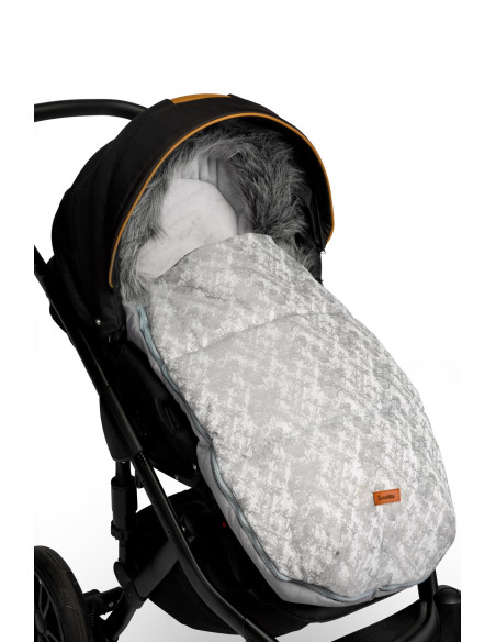 Sac de iarna Sensillo OLAF Fleece 100x45 cm Gri