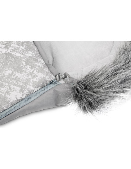 Sac de iarna Sensillo OLAF Fleece 100x45 cm Gri