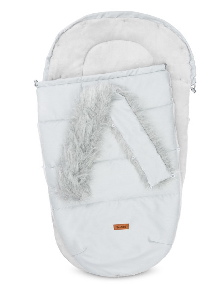 Sac de iarna Sensillo INDIANA Fleece 100x50 cm Ash,SILLO-8373