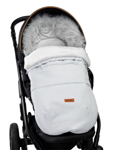 Sac de iarna Sensillo INDIANA Fleece 100x50 cm Ash,SILLO-8373