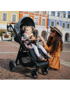 4BABY-958272,Carucior sport (max. 22 Kg) 4Baby STINGER Gri Melange 2