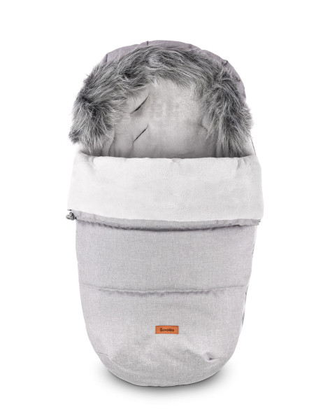 Sac de iarna Sensillo INDIANA Fleece 100x50 cm Grey,SILLO-8370