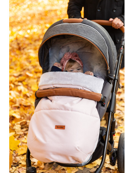 Sac de iarna Sensillo INDIANA Fleece 100x50 cm Grey,SILLO-8370