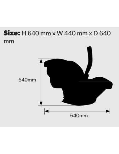 Scaun auto Klippan DINOFIX 0-13 Kg Black/Grey + Baza