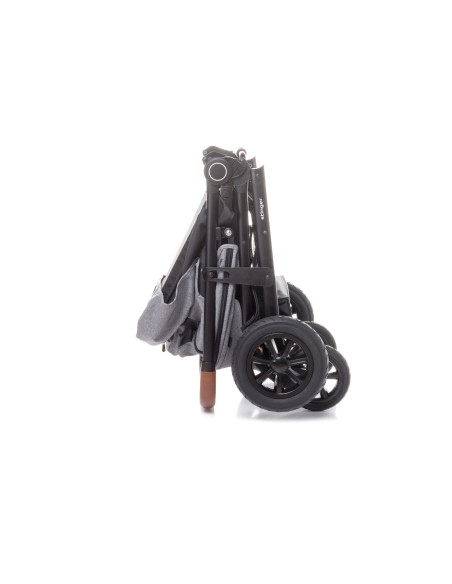 4BABY-957114,Carucior sport cu roti gonflabile (max. 22 Kg) 4Baby STINGER AIR Negru