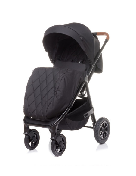 4BABY-957114,Carucior sport cu roti gonflabile (max. 22 Kg) 4Baby STINGER AIR Negru