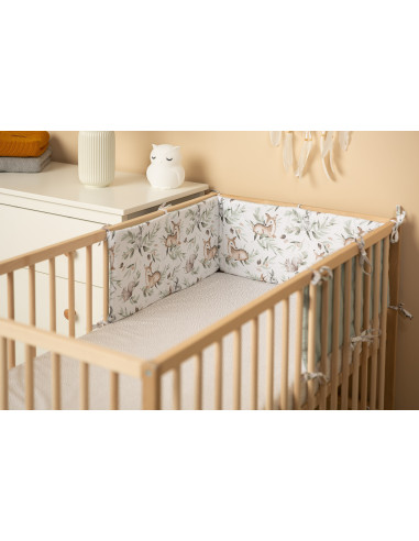 Protectie interioara de bumbac 100% pentru patut Sensillo VAFA