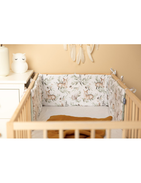 Protectie interioara de bumbac 100% pentru patut Sensillo VAFA