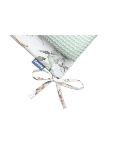 Protectie interioara de bumbac 100% pentru patut Sensillo VAFA