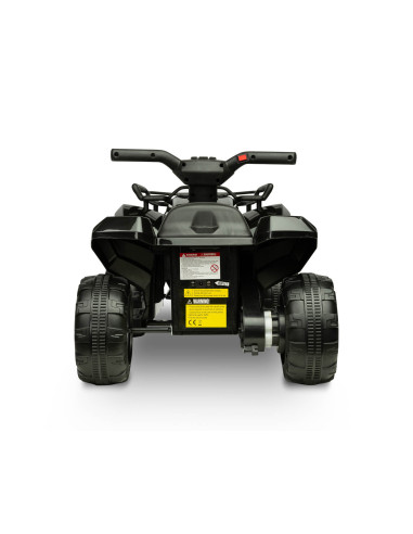 ATV electric Toyz MNI RAPTOR 6V Negru,TOYZ-7040