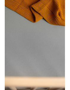 Cearsaf cu elasic din vascoza de bambus Sensillo 140x70 2