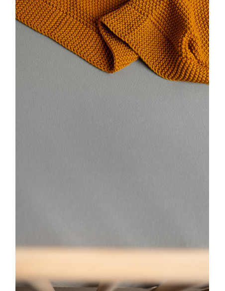 Cearsaf cu elasic din vascoza de bambus Sensillo 140x70