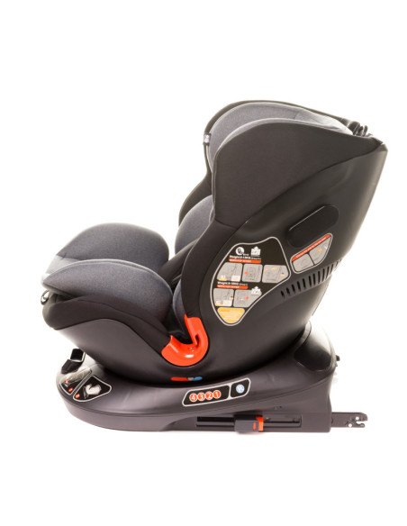 4BABY-957466,Scaun auto rotativ 360 4Baby SPACE-FIX 0-36 Kg Negru