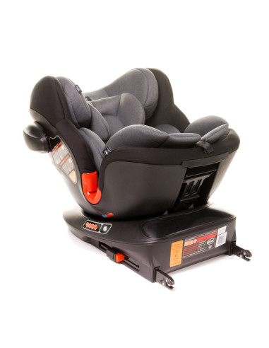 4BABY-957466,Scaun auto rotativ 360 4Baby SPACE-FIX 0-36 Kg Negru
