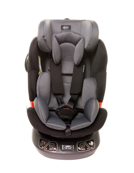 4BABY-957466,Scaun auto rotativ 360 4Baby SPACE-FIX 0-36 Kg Negru