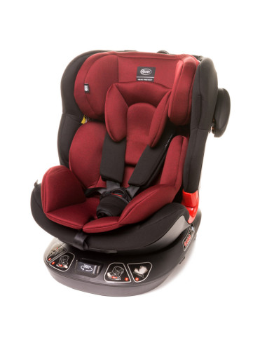 4BABY-957497,Scaun auto rotativ 360 4Baby SPACE-FIX 0-36 Kg Rosu