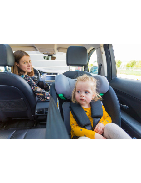 4BABY-957817,Scaun auto rotativ 360 4Baby VEL-FIX I-SIZE 40-150 cm Negru