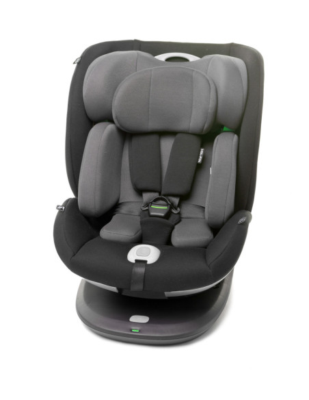4BABY-957824,Scaun auto rotativ 360 4Baby VEL-FIX I-SIZE 40-150 cm Grafit
