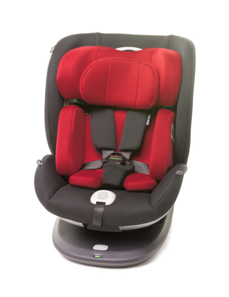 4BABY-957848,Scaun auto rotativ 360 4Baby VEL-FIX I-SIZE 40-150 cm Rosu