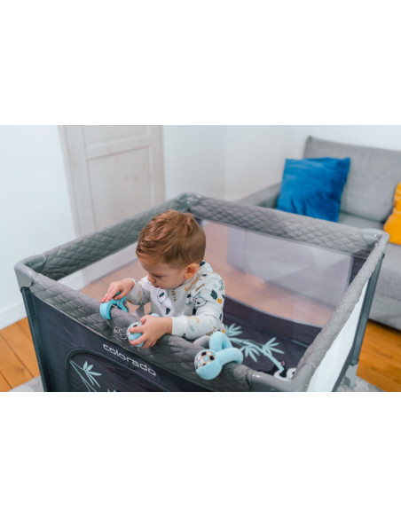 4BABY-958159,Tarc de joaca 93x93 cm 4Baby COLORADO Roz