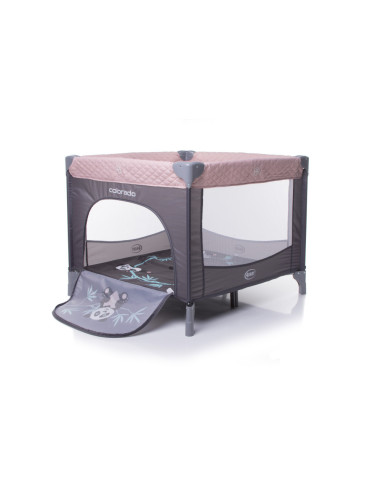 4BABY-958159,Tarc de joaca 93x93 cm 4Baby COLORADO Roz