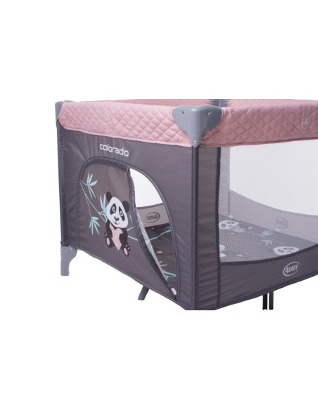 4BABY-958159,Tarc de joaca 93x93 cm 4Baby COLORADO Roz