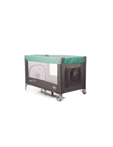4BABY-958166,Patut pliabil 4Baby ROYAL Verde
