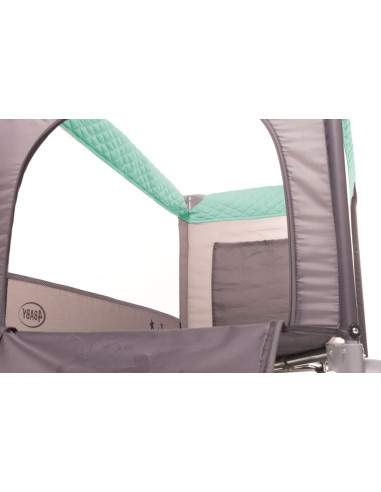 4BABY-958166,Patut pliabil 4Baby ROYAL Verde