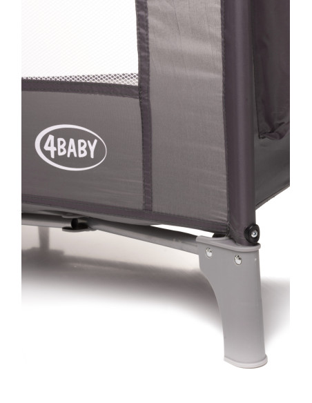 4BABY-958173,Patut pliabil 4Baby ROYAL Gri