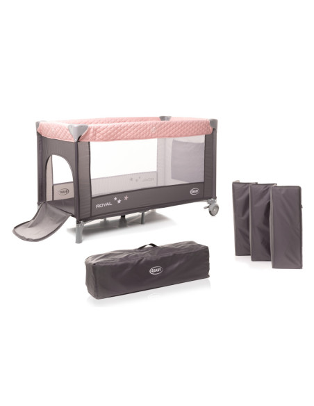 4BABY-958180,Patut pliabil 4Baby ROYAL Roz