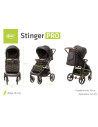 4BABY-958364,Carucior sport (max. 22 Kg) 4Baby STINGER PRO Negru