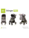 4BABY-958371,Carucior sport (max. 22 Kg) 4Baby STINGER PRO Grafit