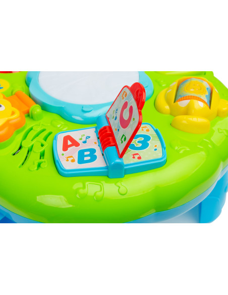Jucarie educationala Toyz ZOO MUSIC TABLE 3 in 1,TOYZ-9001